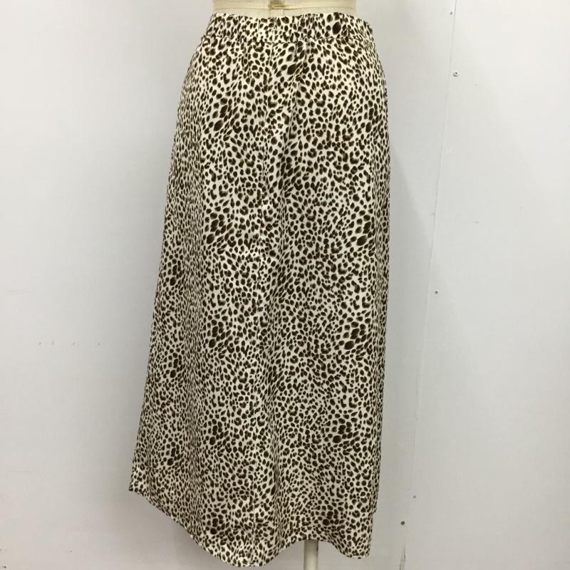 ケービーエフプラス KBF+ スカート ロングスカート ヒョウ柄・レオパード柄 マルチカラー / マルチカラー /  レディース USED 古着 中古 10076528