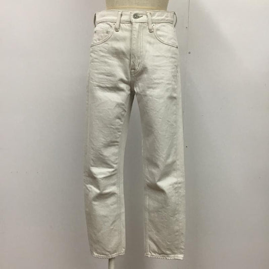 グリーンレーベルリラクシング green label relaxing パンツ デニム、ジーンズ 34 無地 白 / ホワイト /  レディース USED 古着 中古 10076534