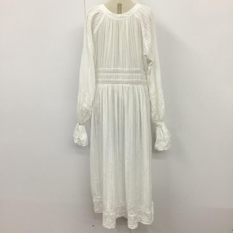 フーズフーチコ who's who Chico ワンピース ロングスカート FREE 無地 白 / ホワイト /  レディース USED 古着 中古 10076561
