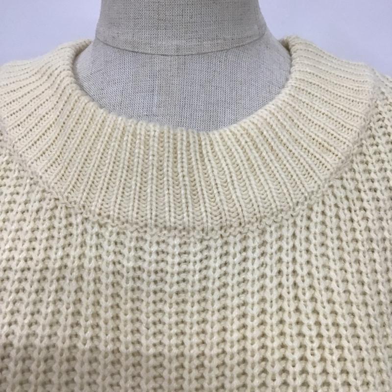 フィフス fifth ワンピース ロングスカート CA21S0003 ドッキングニットワンピース M 無地 アイボリー / アイボリー /  レディース USED 古着 中古 10076863