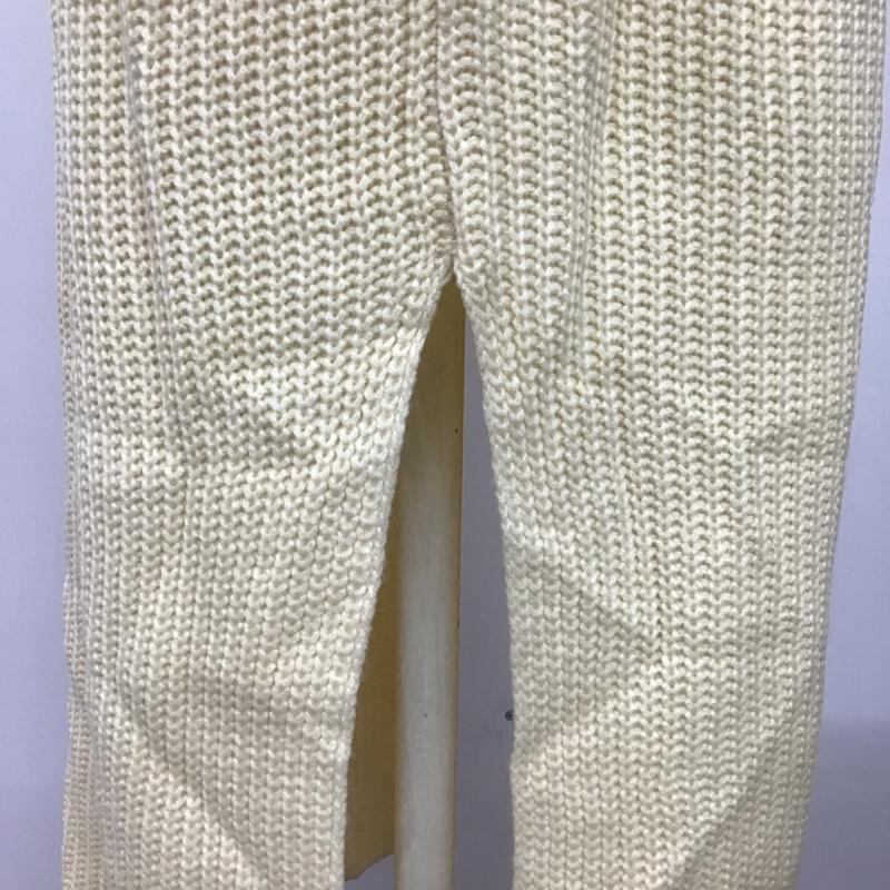 フィフス fifth ワンピース ロングスカート CA21S0003 ドッキングニットワンピース M 無地 アイボリー / アイボリー /  レディース USED 古着 中古 10076863