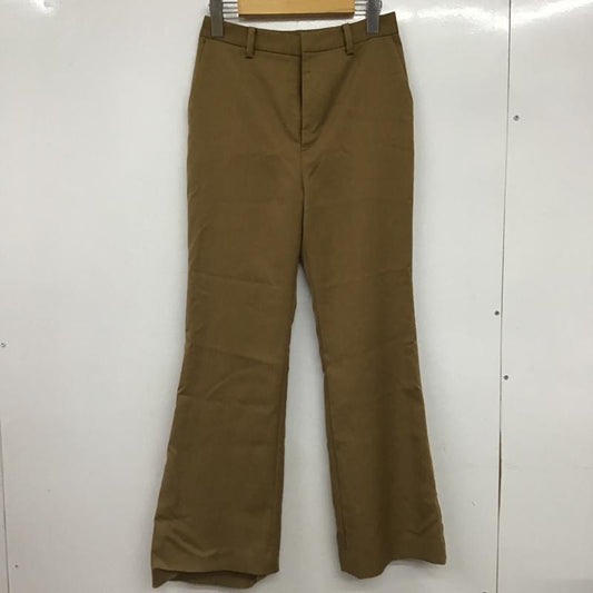 ユナイテッドアローズ　ビューティ＆ユース UNITED ARROWS BEAUTY & YOUTH パンツ スラックス M 無地 茶 / ブラウン /  レディース USED 古着 中古 10076996