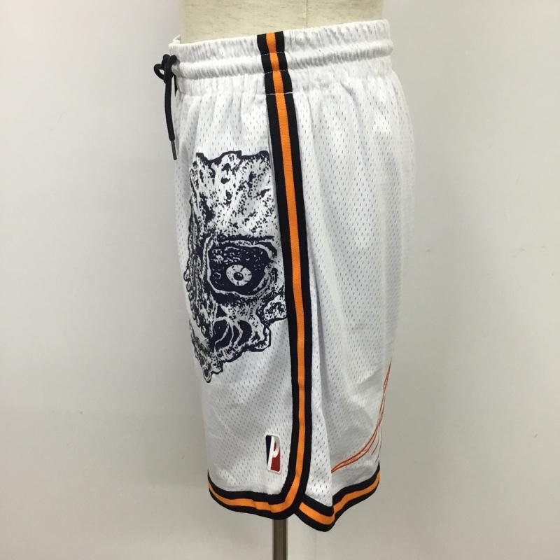 パレス PALACE パンツ ショートパンツ AIRTEX SHORT ドクロ M プリント 白 / ホワイト / X 黒 / ブラック / X 橙 / オレンジ / X 紺 / ネイビー /  メンズ USED 古着 中古 10077165