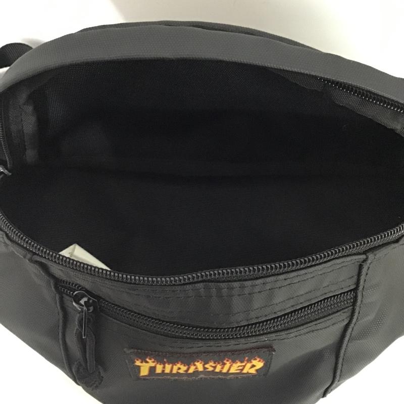 スラッシャー THRASHER ウエストバッグ ウエストバッグ ロゴ、文字 黒 / ブラック /  メンズ USED 古着 中古 10077488