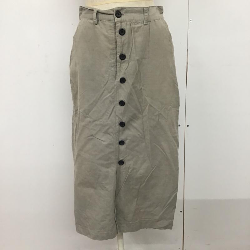 アーバンリサーチ URBAN RESEARCH スカート ひざ丈スカート FREE 無地 灰 / グレー /  レディース USED 古着 中古 10077567