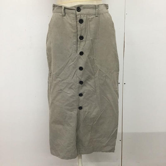 アーバンリサーチ URBAN RESEARCH スカート ひざ丈スカート FREE 無地 灰 / グレー /  レディース USED 古着 中古 10077567