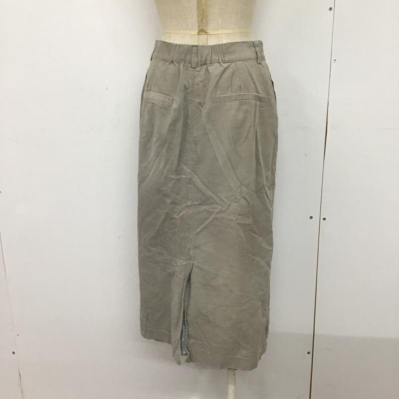 アーバンリサーチ URBAN RESEARCH スカート ひざ丈スカート FREE 無地 灰 / グレー /  レディース USED 古着 中古 10077567