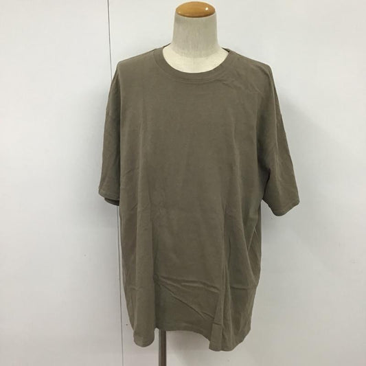 エッセンシャルズ ESSENTIALS Tシャツ 半袖 バックロゴ XL ロゴ、文字 灰 / グレー /  メンズ USED 古着 中古 10077664