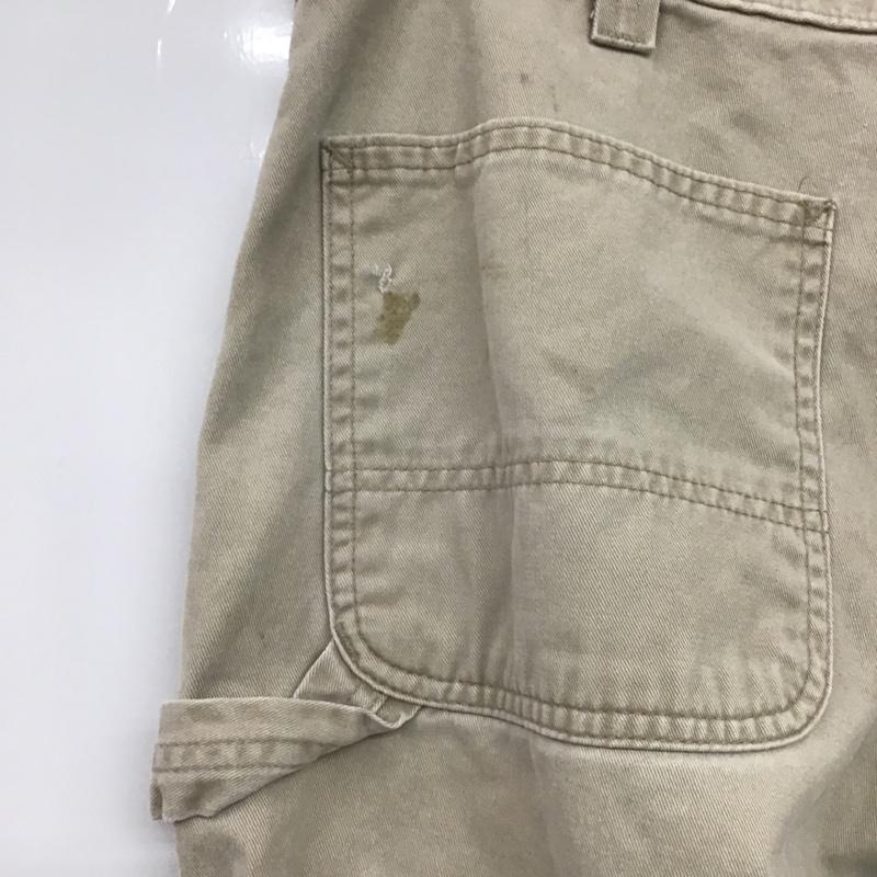 カーハート Carhartt パンツ ワークパンツ、ペインターパンツ B324FDK 32×30 32インチ ロゴ、文字 ベージュ / ベージュ /  メンズ USED 古着 中古 10077894