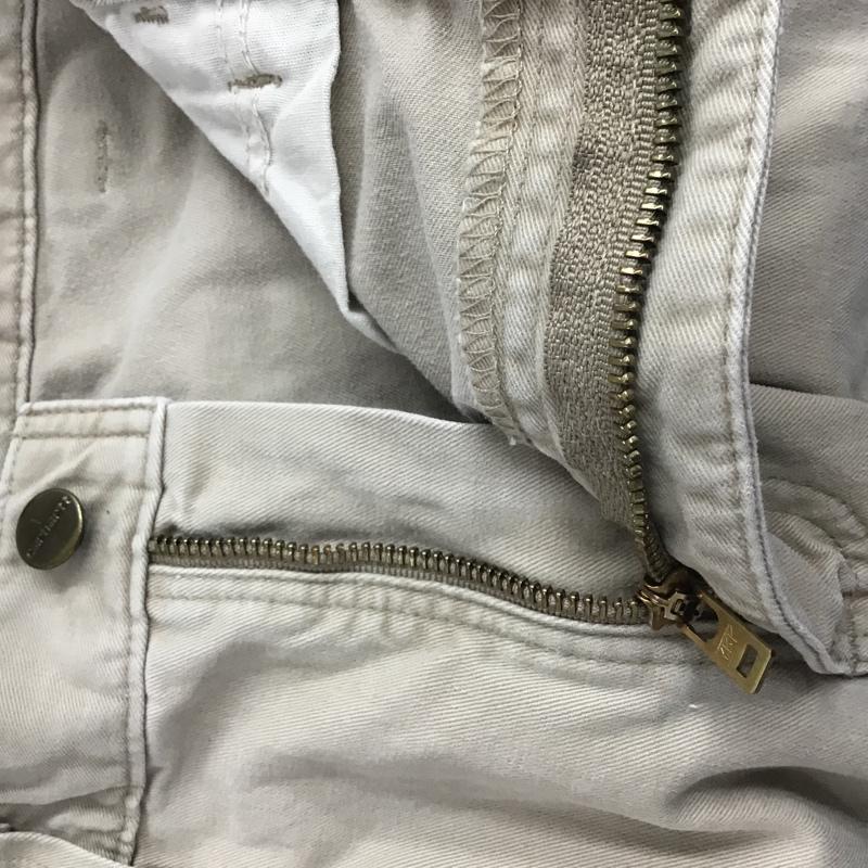 カーハート Carhartt パンツ ワークパンツ、ペインターパンツ B324FDK 32×30 32インチ ロゴ、文字 ベージュ / ベージュ /  メンズ USED 古着 中古 10077894