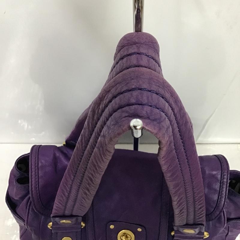 マークバイマークジェイコブス MARC by MARC JACOBS トートバッグ トートバッグ ハンドバック 無地 紫 / パープル /  レディース USED 古着 中古 10078169