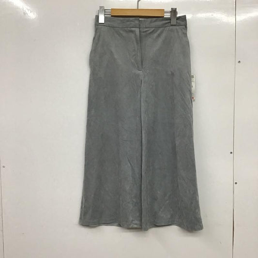 ザラベーシック ZARA BASIC ボトムス ボトムス タグ付き XS 無地 灰 / グレー /  レディース USED 古着 中古 10078308