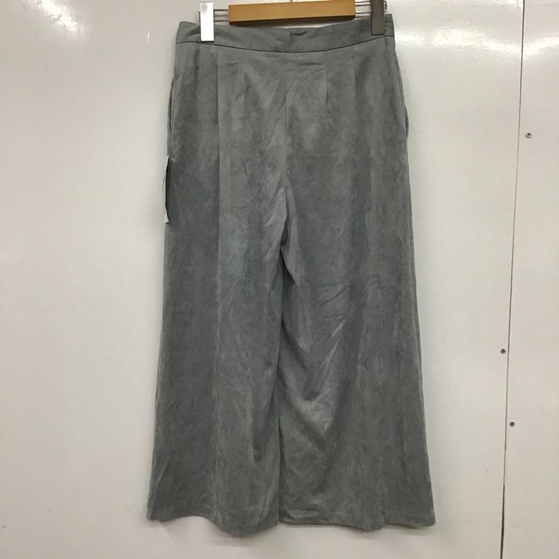 ザラベーシック ZARA BASIC ボトムス ボトムス タグ付き XS 無地 灰 / グレー /  レディース USED 古着 中古 10078308