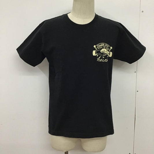 ナッカード KNACKERED Tシャツ 半袖 バックプリント M ロゴ、文字 黒 / ブラック /  メンズ USED 古着 中古 10078347