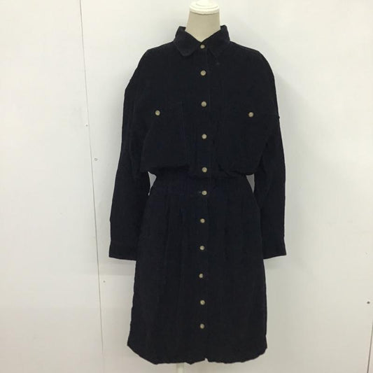 エディーバウアー Eddie Bauer ワンピース ロングスカート S 無地 紺 / ネイビー /  レディース USED 古着 中古 10078357
