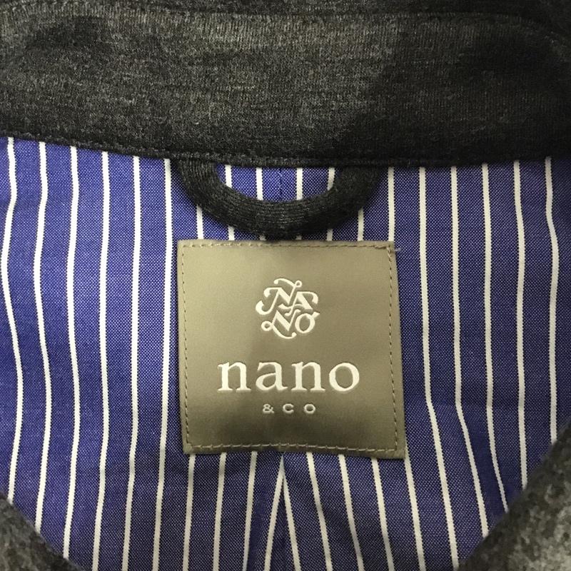 ナノアンドコー nano&co ジャケット、上着 ジャケット、ブレザー NUW82JKT004GK M 無地 灰 / グレー /  メンズ USED 古着 中古 10078411