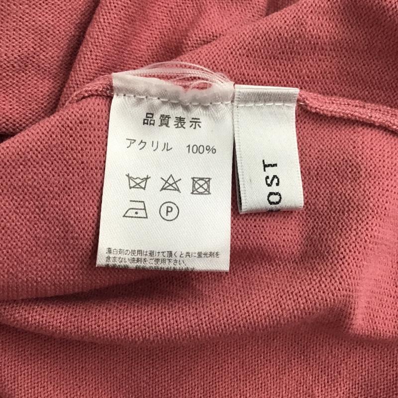 ビフレスト Bifrost ワンピース ロングスカート ニットワンピース 無地 桃 / ピンク /  レディース USED 古着 中古 10078442