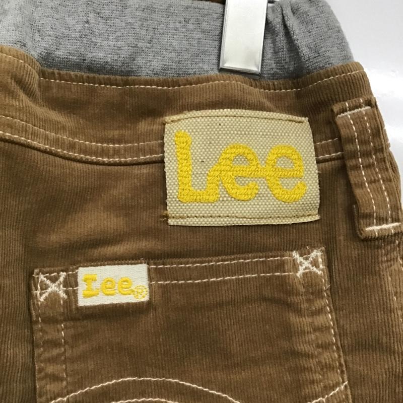 リー Lee スカート ひざ丈スカート A6802R 160cm 160cm 無地 茶 / ブラウン /  ガールズ USED 古着 中古 10078445