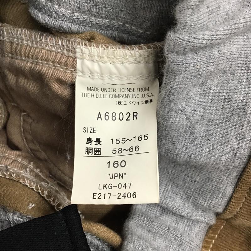 リー Lee スカート ひざ丈スカート A6802R 160cm 160cm 無地 茶 / ブラウン /  ガールズ USED 古着 中古 10078445