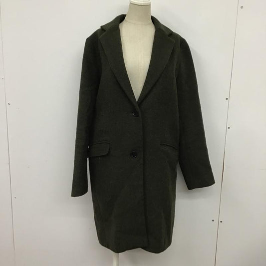 ジーナシス JEANASIS コート コート一般 JS150010MC チェスターコート FREE 無地 カーキ / カーキ /  レディース USED 古着 中古 10078562