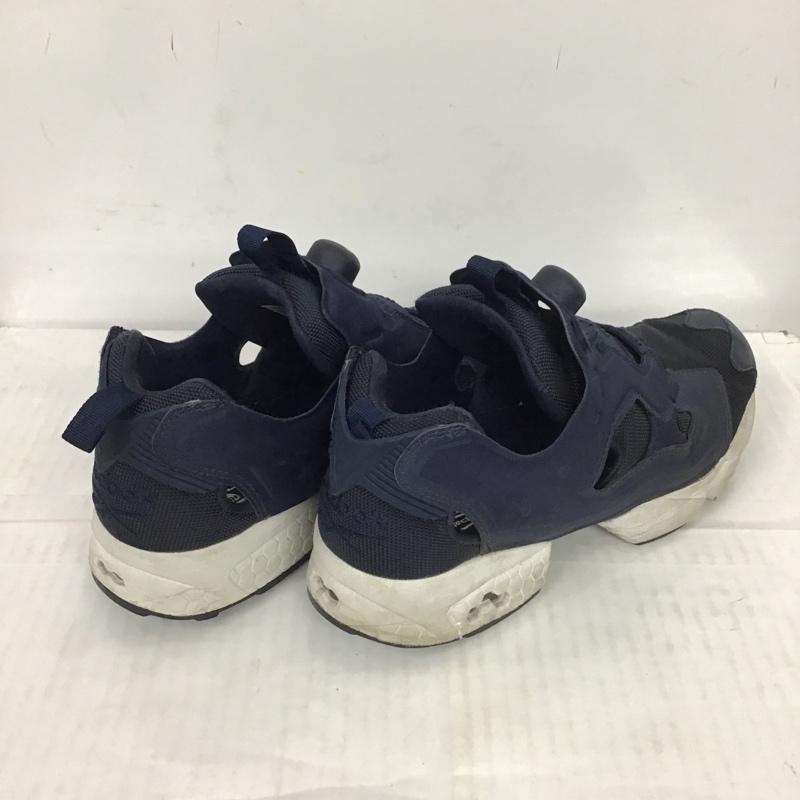 リーボック Reebok スニーカー スニーカー ポンプフューリー 27cm 27.0cm ロゴ、文字 紺 / ネイビー / X 白 / ホワイト /  メンズ USED 古着 中古 10078624
