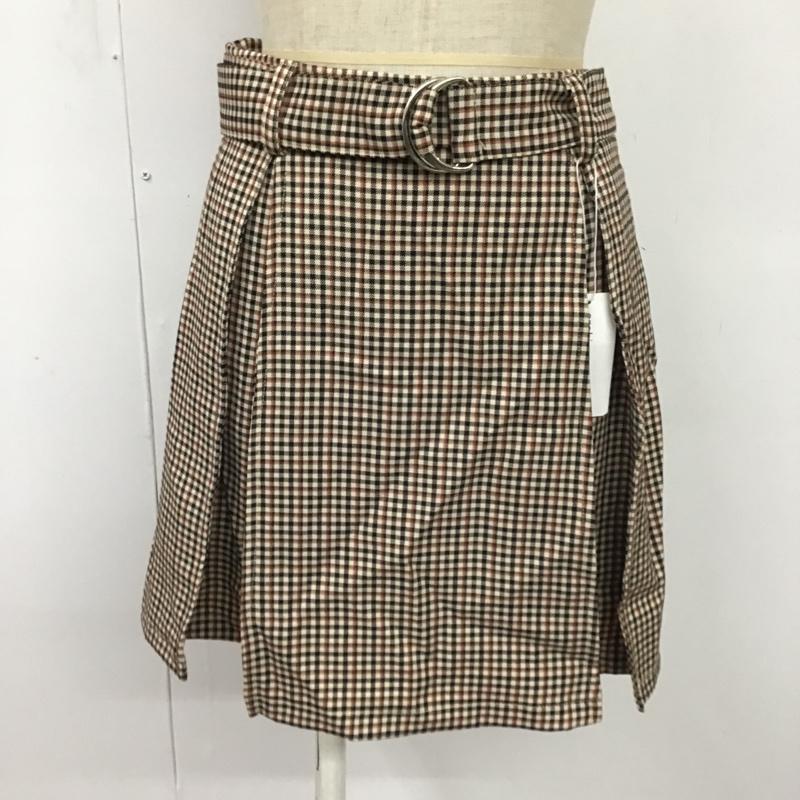 アルシーヴ archives スカート ミニスカート タグ付 チェッスカート M チェック マルチカラー / マルチカラー /  レディース USED 古着 中古 10078637