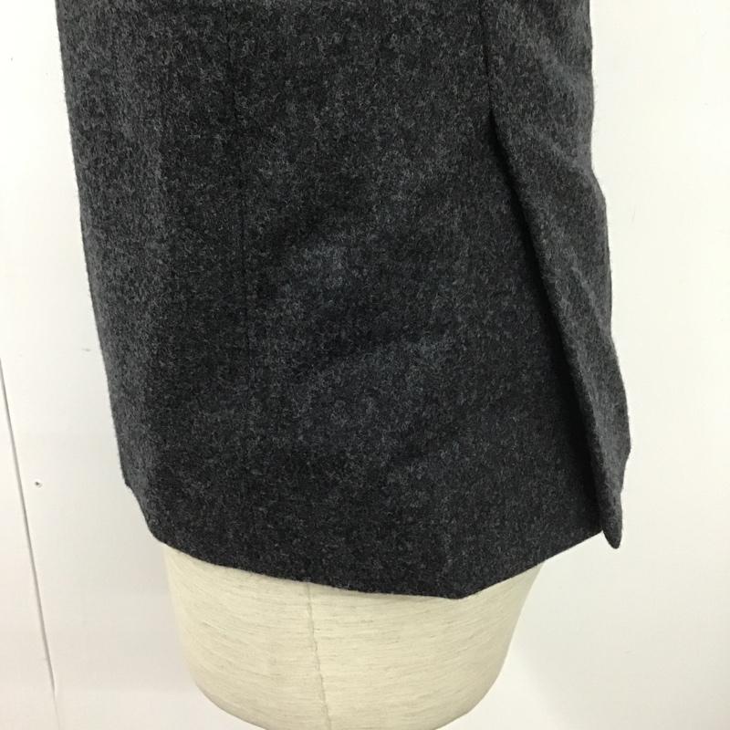ホワイトレーベルバイユナイテッドアローズ WHITE LABEL by UNITED ARROWS ジャケット、上着 ジャケット、ブレザー 1122-110-4095 ノーカラー ウール 44 無地 ダークグレー / ダークグレー /  メンズ USED 古着 中古 10078728