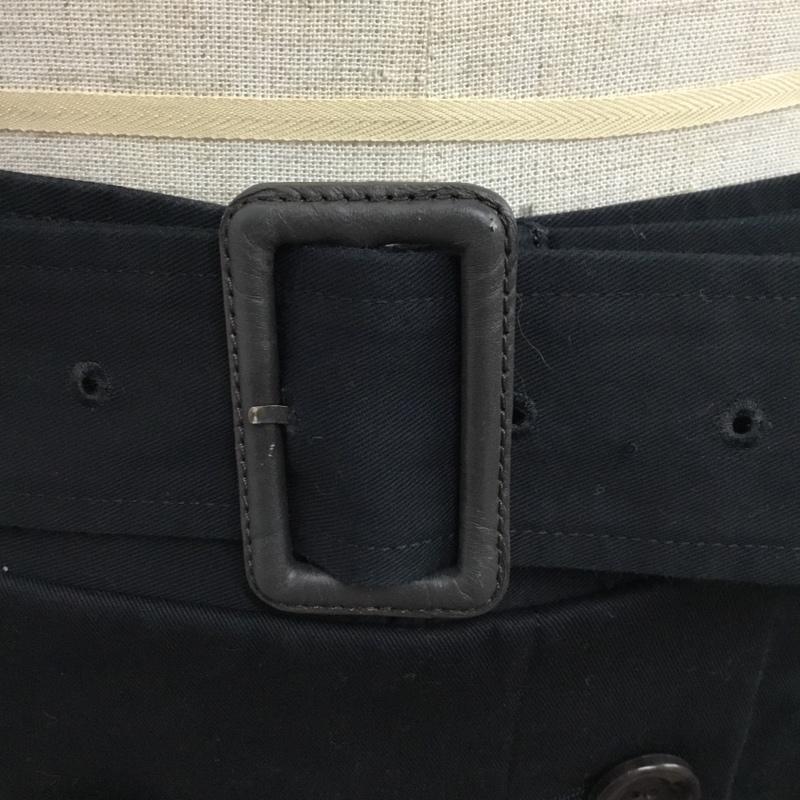 グリーンレーベルリラクシング green label relaxing スカート ひざ丈スカート 3624-199-1554 FM トレンチスカート 38 無地 紺 / ネイビー /  レディース USED 古着 中古 10078825