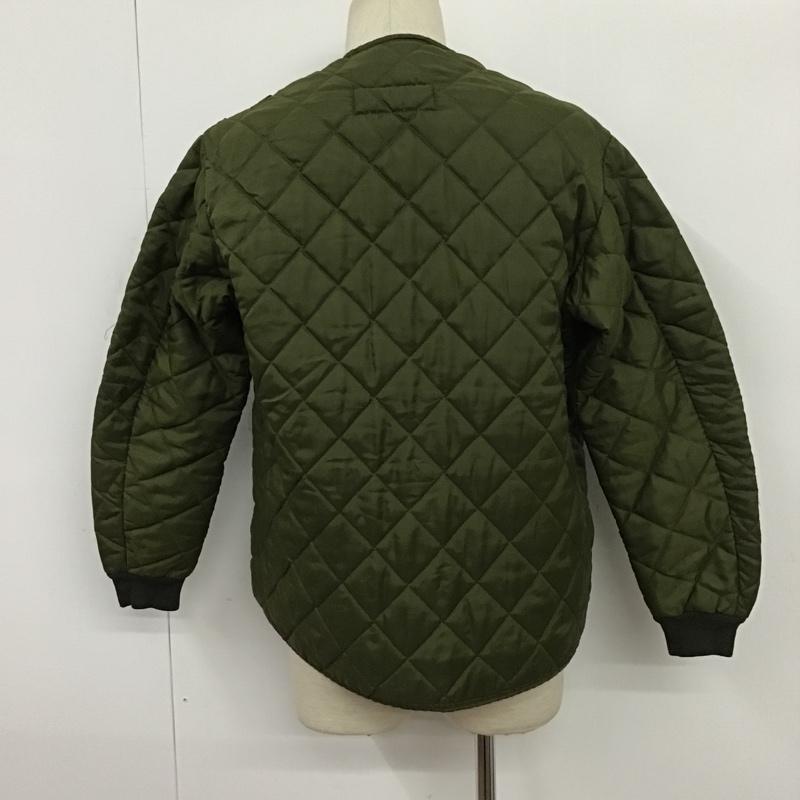古着 USED ジャケット、上着 ジャンパー、ブルゾン ミリタリージャケット キルティング 無地 カーキ / カーキ /  メンズ USED 古着 中古 10078848