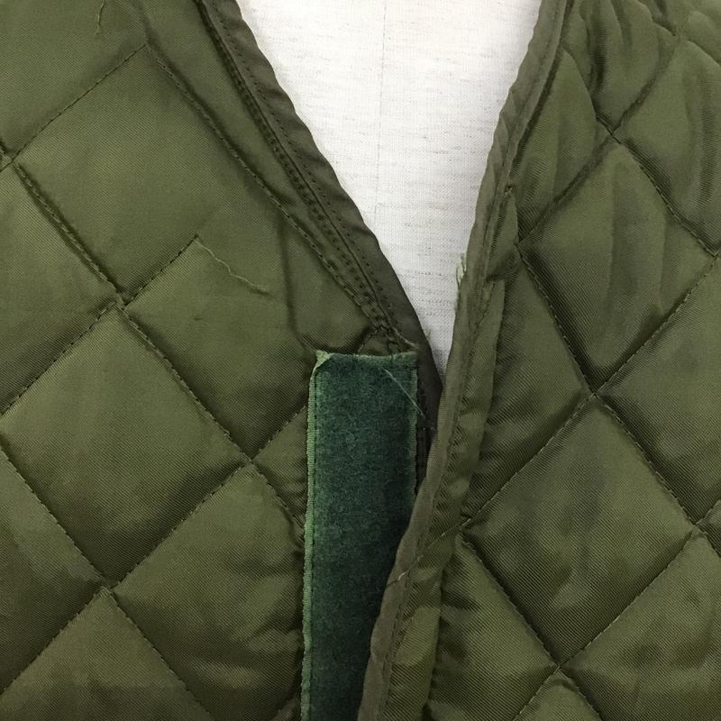 古着 USED ジャケット、上着 ジャンパー、ブルゾン ミリタリージャケット キルティング 無地 カーキ / カーキ /  メンズ USED 古着 中古 10078848