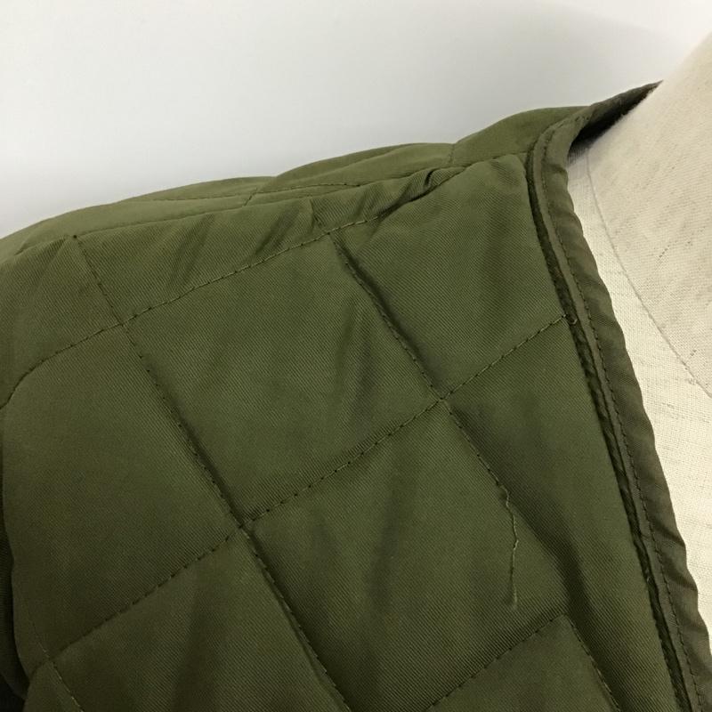 古着 USED ジャケット、上着 ジャンパー、ブルゾン ミリタリージャケット キルティング 無地 カーキ / カーキ /  メンズ USED 古着 中古 10078848