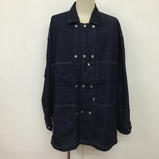 ユナイテッドアローズ UNITED ARROWS コート コート一般 デニム CGS L 無地 インディゴ / インディゴ /  メンズ USED 古着 中古 10078907