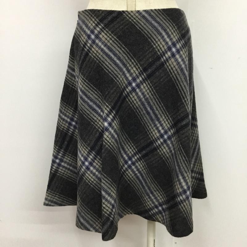 ナチュラルビューティーベーシック NATURAL BEAUTY BASIC スカート ミニスカート M チェック マルチカラー / マルチカラー /  レディース USED 古着 中古 10078928