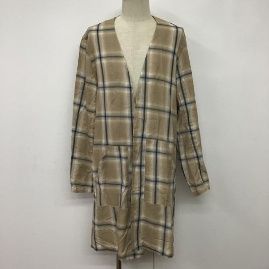 アズールバイマウジー AZUL BY MOUSSY コート コート一般 251esy30-062c CHECK LONG COAT チェックロングコート L チェック マルチカラー / マルチカラー /  メンズ USED 古着 中古 10078944