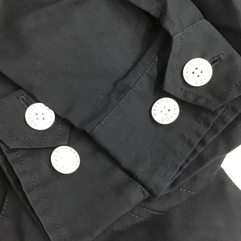 エフエイティー FAT ジャケット、上着 ジャンパー、ブルゾン L 無地 紺 / ネイビー /  メンズ USED 古着 中古 10078961