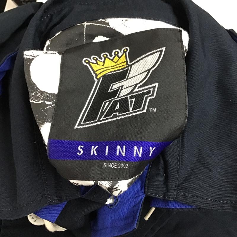 エフエイティー FAT ジャケット、上着 ジャンパー、ブルゾン L 無地 紺 / ネイビー /  メンズ USED 古着 中古 10078961