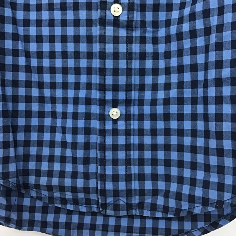 ラルフローレン RALPHLAUREN シャツ、ブラウス 長袖 キッズ ボタンダウン チェック 3T ワンポイント 青 / ブルー / X 紺 / ネイビー /  ボーイズ USED 古着 中古 10079071