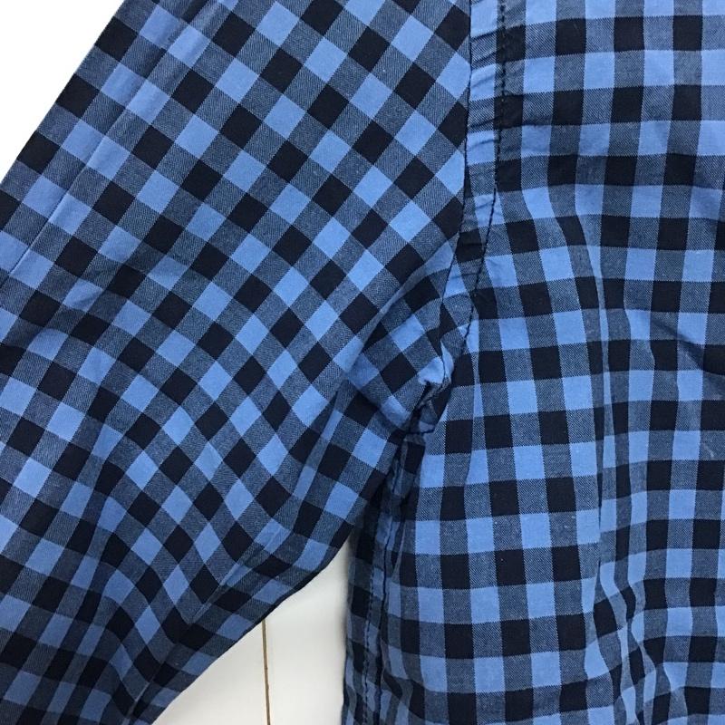 ラルフローレン RALPHLAUREN シャツ、ブラウス 長袖 キッズ ボタンダウン チェック 3T ワンポイント 青 / ブルー / X 紺 / ネイビー /  ボーイズ USED 古着 中古 10079071