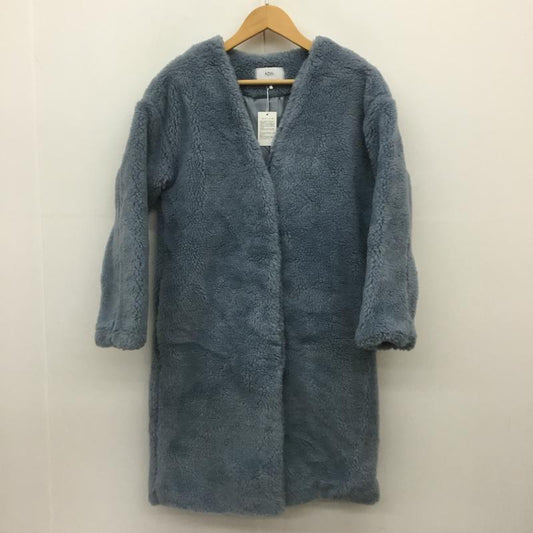 アズールバイマウジー AZUL BY MOUSSY コート コート一般 ボアコート S 水色 / ライトブルー /  レディース USED 古着 中古 10079095
