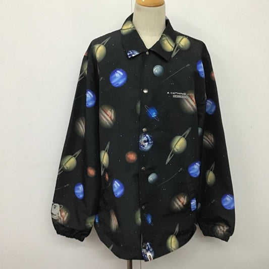 アベイシングエイプ A BATHING APE ジャケット、上着 ジャンパー、ブルゾン コーチジャケット GALAXY XXL 総柄 マルチカラー / マルチカラー /  メンズ USED 古着 中古 10079113