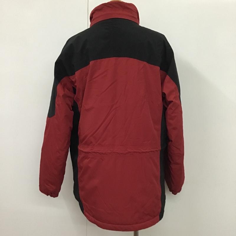 エルエルビーン L.L.Bean ジャケット、上着 ジャンパー、ブルゾン L 無地 黒 / ブラック / X 赤 / レッド /  メンズ USED 古着 中古 10079188