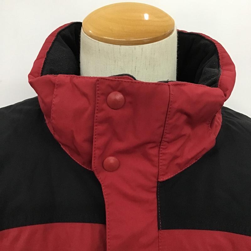 エルエルビーン L.L.Bean ジャケット、上着 ジャンパー、ブルゾン L 無地 黒 / ブラック / X 赤 / レッド /  メンズ USED 古着 中古 10079188