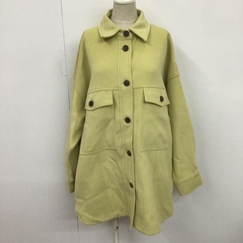 チャオパニック CIAOPANIC ジャケット、上着 ジャケット、ブレザー タグ付 FREE 無地 黄 / イエロー /  レディース USED 古着 中古 10079241