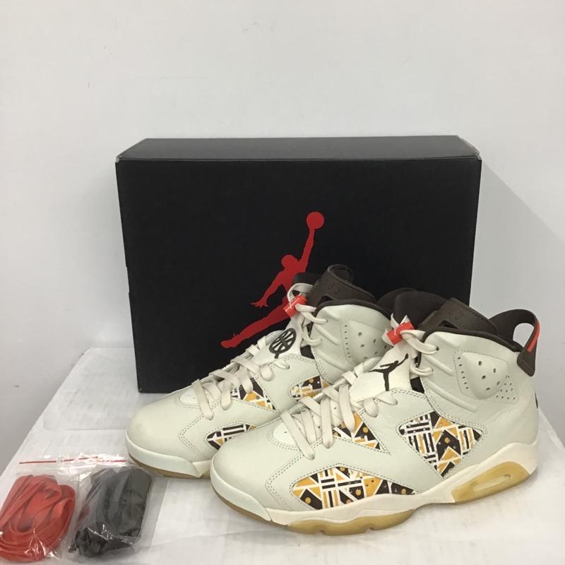 ナイキ NIKE スニーカー スニーカー CZ4152-100 AIR JORDAN 6 RETRO 29cm 箱有 29.0cm アイボリー / アイボリー / X ダークブラウン / ダークブラウン / X 黄 / イエロー /  メンズ USED 古着 中古 10079395