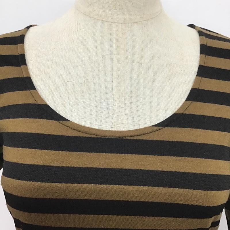 ジルスチュアート JILLSTUART ワンピース ミニスカート S 無地 X ボーダー柄 マルチカラー / マルチカラー /  レディース USED 古着 中古 10079475