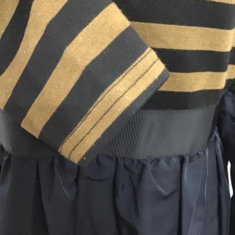 ジルスチュアート JILLSTUART ワンピース ミニスカート S 無地 X ボーダー柄 マルチカラー / マルチカラー /  レディース USED 古着 中古 10079475