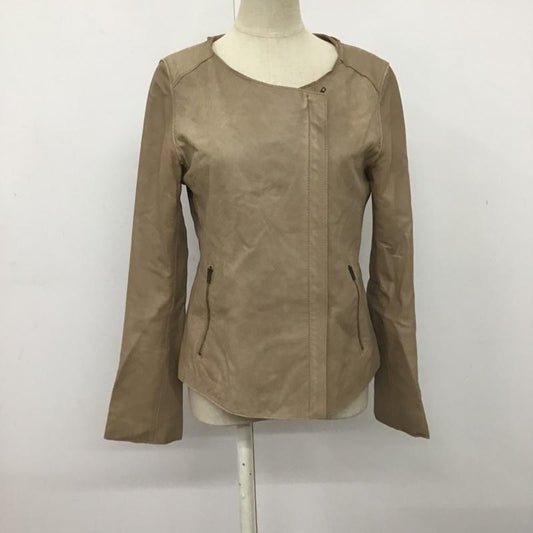 グリーンレーベルリラクシング green label relaxing ジャケット、上着 ジャケット、ブレザー 36 無地 ベージュ / ベージュ /  レディース USED 古着 中古 10079477