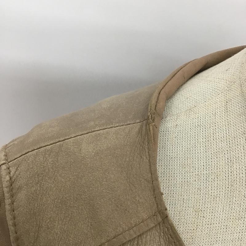 グリーンレーベルリラクシング green label relaxing ジャケット、上着 ジャケット、ブレザー 36 無地 ベージュ / ベージュ /  レディース USED 古着 中古 10079477