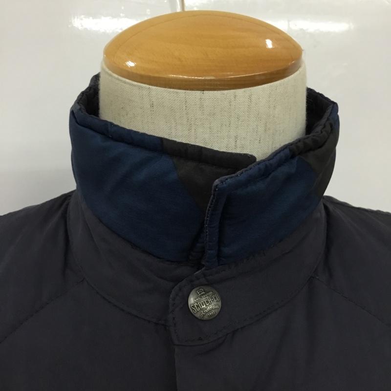 スコッチアンドソーダ SCOTCH＆SODA ジャケット、上着 ジャケット、ブレザー リバーシブル キルティング M 無地 X  紺 / ネイビー /  メンズ USED 古着 中古 10079536