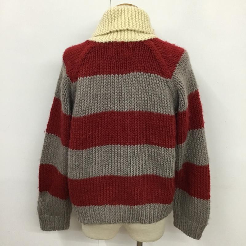 古着 USED カーディガン 長袖 L 無地 マルチカラー / マルチカラー /  メンズ USED 古着 中古 10079604